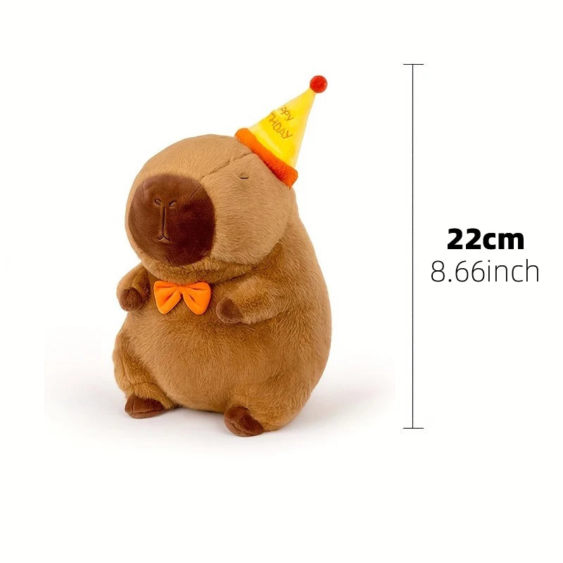 23cm Capybara Plush Toy: Cute & Fluffy Doll!