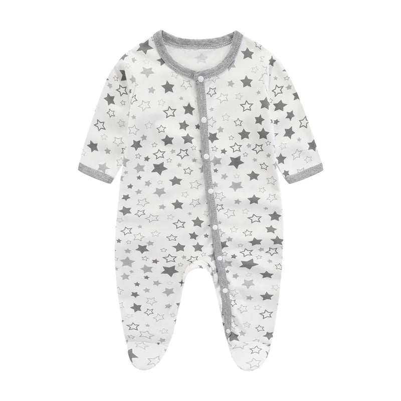 Newborn Baby Clothes New Autumn Winter Baby Bodysuit Summer Girl Romper Soft Boys Jumpsuit Children's Clothes 0 to 9 Months