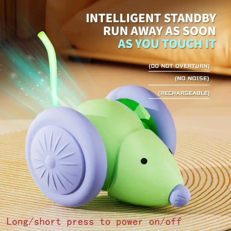 Smart Cat Toys: Automatic Rolling Interactive Ball (USB Rechargeabe