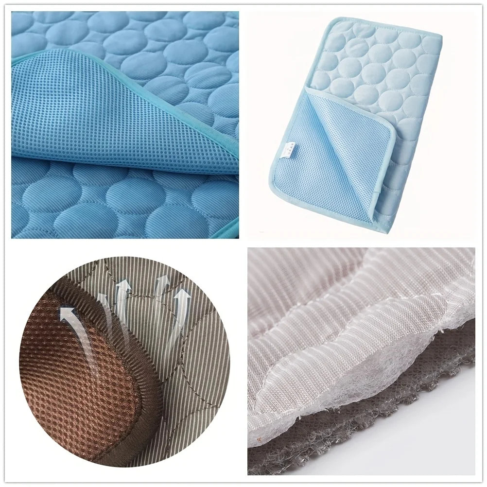 Extra Large Dog Cooling Mat for Summer – Durable Pet Ice Pad