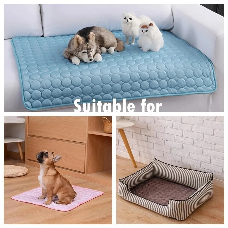 Extra Large Dog Cooling Mat for Summer – Durable Pet Ice Pad