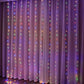 Christmas Lights Curtain Garland Merry Christmas Decor for Home 2025 Xmas Ornament Navidad Gifts Fairy Lights Festoon New Year