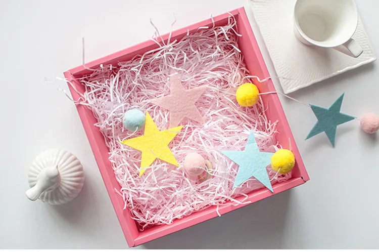 20/50g Multicolored Shredded Crinkle Paper Strands Shredded Crinkle Confetti DIY Gift Box Filling Party Wedding Christmas Decor