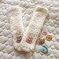 Winter Baby Socks Thick Warm Long Socks for Toddler White Autumn Winter PlushKnee Newborn Anti Slip Floor Socks Baby Accessories