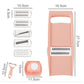 Multifunctional Vegetable & Fruit Slicer - Potato Shredder & Grater with Handle!
