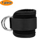 Adjustable D-Ring Ankle & Wrist Cuffs for Targeted Leg and Glute Training