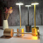 USB Rechargeable Classic Table Lamp: Touch Control & 3 Colors