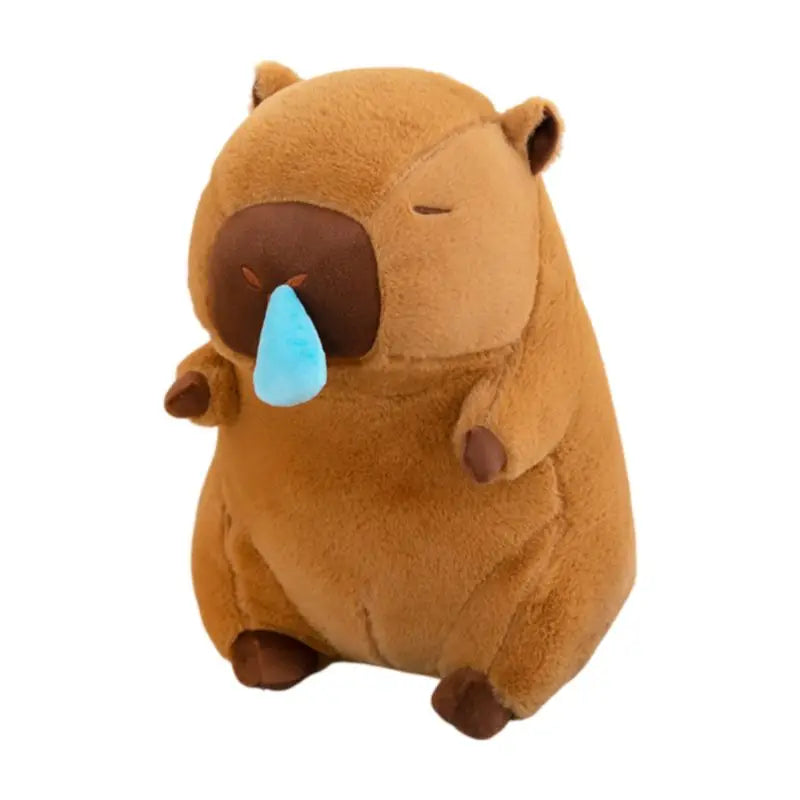 23cm Capybara Plush Simulation Capibara Anime Fluffty Toy Cute Doll Stuffed Animals Soft Doll Plush Christmas Thanksgiving Gift