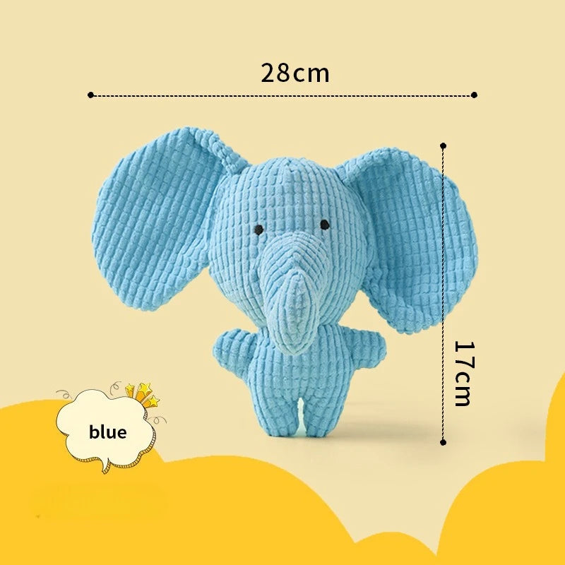 Bite-Resistant Plush Duck Toy - Sound Relief for Small & Large Dogs!
