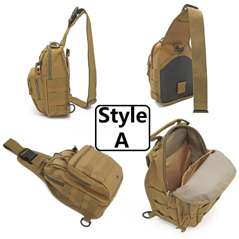 Tactical Assault Pack Sling Backpack Waterproof EDC Rucksack Bag for Outdoor Hiking Camping Hunting Trekking Travelling