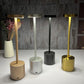 USB Rechargeable Classic Table Lamp: Touch Control & 3 Colors