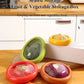Airtight Fresh Storage Box for Fruits & Veggies - Reusable & Transparent!