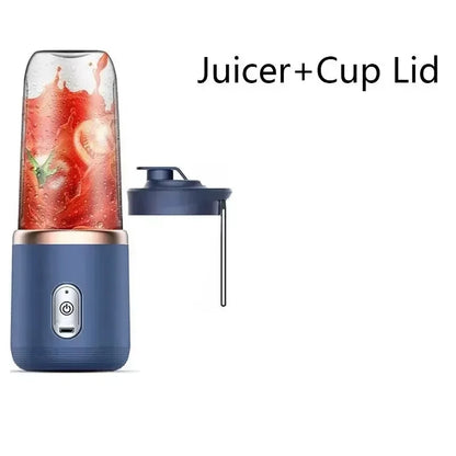 400ml Portable USB Blender – Electric Travel Juicer for Smoothies & Milkshake