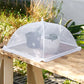 Food Cover Mesh Folding Washable Flies Tables Cover Insect Proof Protective Dish Covers Home Kitchen Storage Accessaries