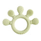 Food-Grade Silicone Teether Ring - Safe Sensory Toy for Babies 0-12 Months!