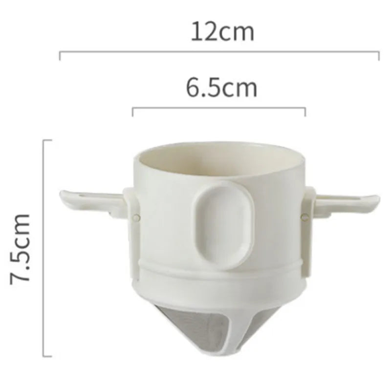 304 Stainless Steel Portable Coffee & Tea Dripper Set