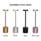 USB Rechargeable Classic Table Lamp: Touch Control & 3 Colors