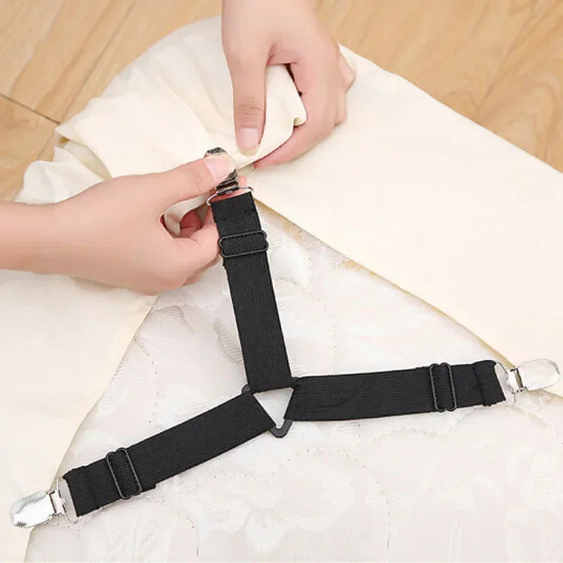 Adjustable Bed Sheet Clips Set – Keep Sheets Tight & Secure