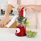 3-in-1 Manual Vegetable Slicer & Shredder – Perfect for Grating Cheese, Nuts & More!