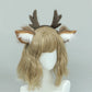 Cute Plush Antler Headband Fashion Cosplay Deer Ear Head Hoop Lolita Hair Bands Holiday Party Christmas Women Hair Accessories