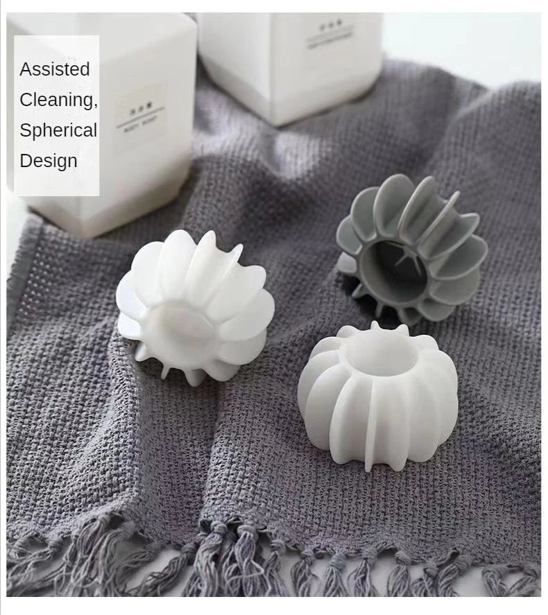 Reusable Laundry Hair Catcher – Silicone Pet Hair Remover (Washing Machine)