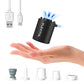 FLEXTAIL Portable Air Pump, Mini Camping Pump with Light, USB-C Charging, Ideal for Sleeping Pads, Air Bed Mattress, Vacuum Bags