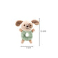 New Baby Rattle Toys Cartoon Animals Plush Infant Hand Ring Bed Toys for Newborn 0-24 Months Toddler Early Educational Toy