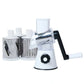 3-in-1 Manual Vegetable Slicer & Shredder – Perfect for Grating Cheese, Nuts & More!
