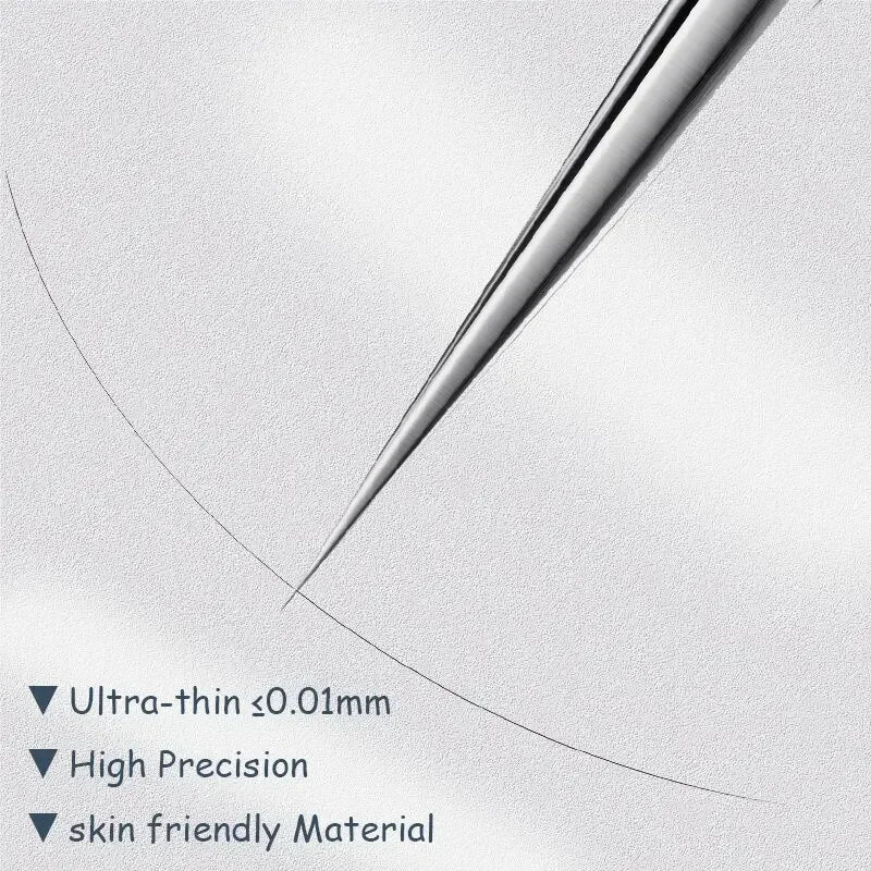 1/11Pcs Acne Pimples Blackhead Remover Clip Ultra-fine Tweezers Black Dots Blackhead Extractor Acne Needle Facial Cleaner Skin