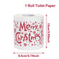 Christmas Toilet Roll Paper Happy 2026 New Year Christmas Supplies Xmas Tissue Roll Napkin Kitchen Tool Home Decoration New Year