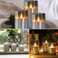LED lights electronic candles LED candle decorations acrylic candles complete set of remote control timers Christmas and wedding