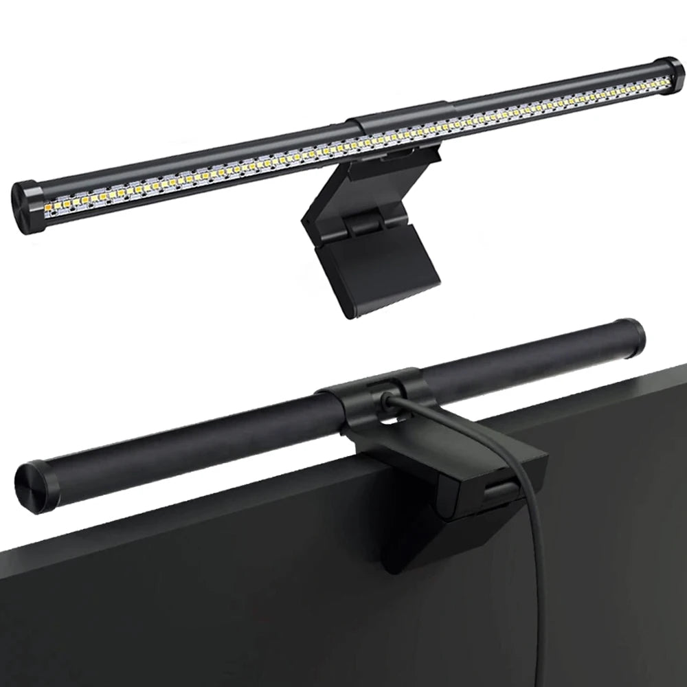 GB LED Monitor Light Bar: Dimmable Atmosphere Lamp for Work & Gaming