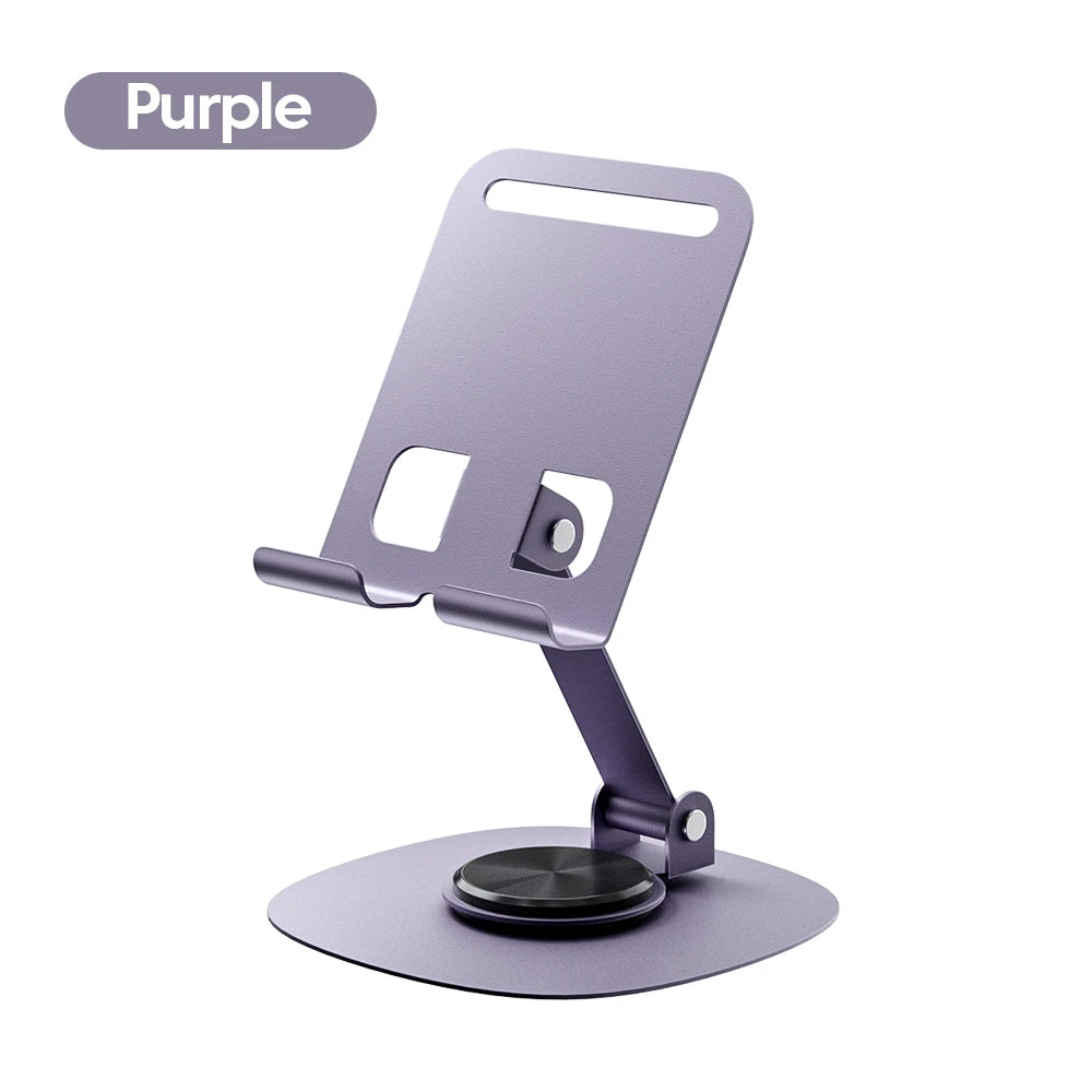 Rotating Phone Tablet Stand – Desktop Mount for iPhone & iPad