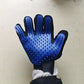 1pc Pet Grooming Gloves - Gentle Deshedding Brush for Dogs & Cats, Easy Clean,  Five Finger Design, Ideal for Long & Short Fur