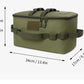 Outdoor Camping Gas Tank Storage Bag Large Capacity Ground Nail Tool Bag Gas Canister Picnic Cookware Utensils Kit Bag