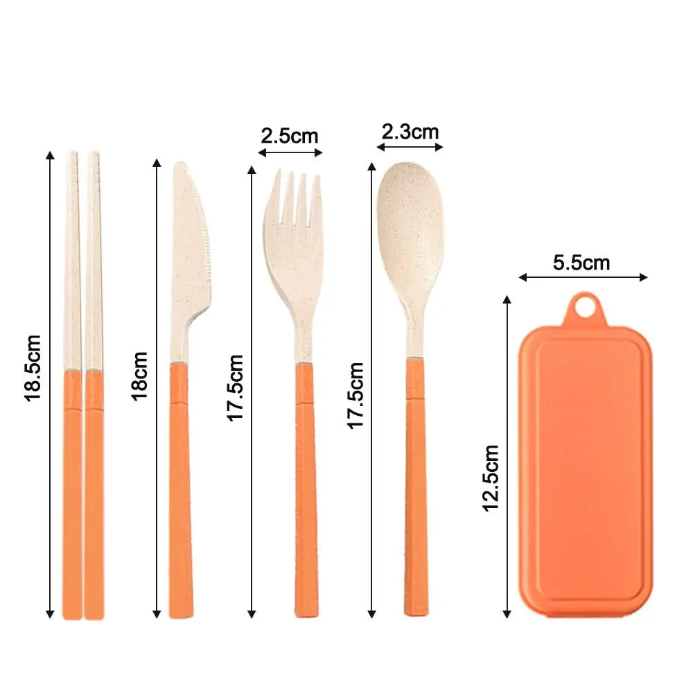 Eco-Friendly Portable Lunch Box - Perfect for Kids & Adults