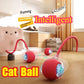 Cat Interactive Ball Toy Automatic Rolling Ball Faux Tail Rechargeable Pet Electric Toy Dog Cat Training Imitate Mouse Products