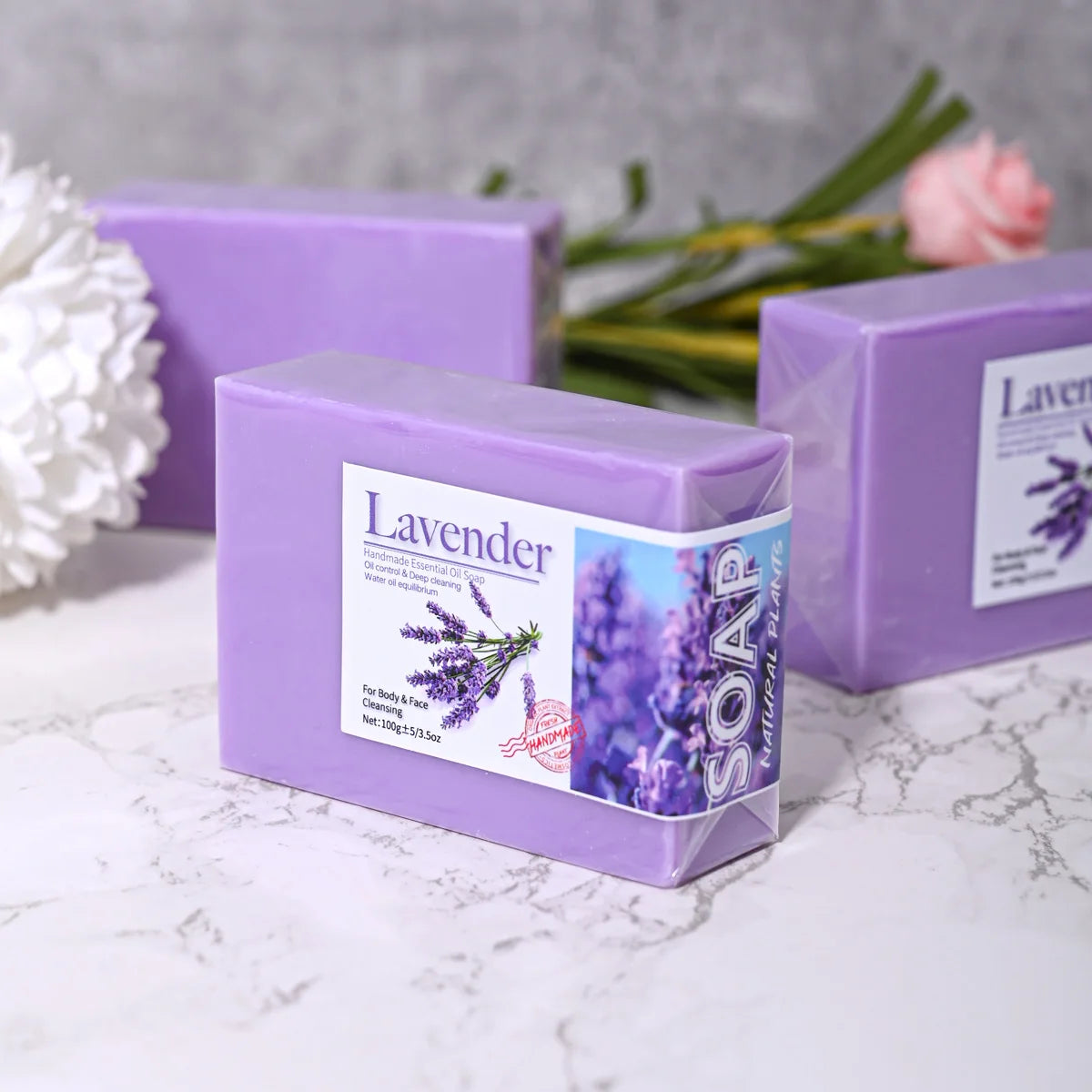 Lavender Essential Oil Soap (Handmade)