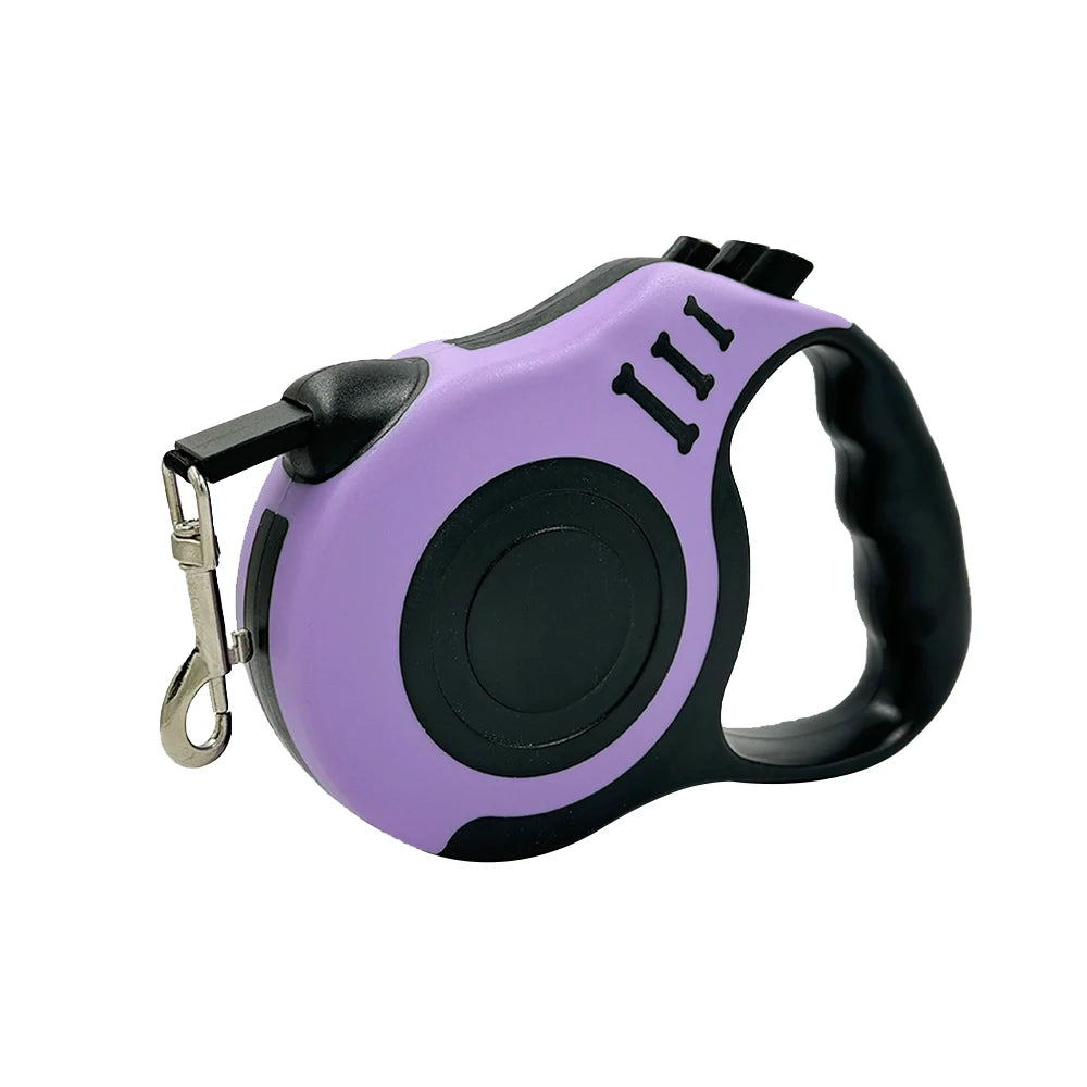 3m/5m Automatic Retractable Dog Leash – Durable Nylon for Small Dogs & Cat