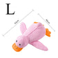 Bite-Resistant Plush Duck Toy - Sound Relief for Small & Large Dogs!