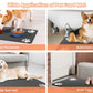 Absorbent Waterproof Pet Feeding Mat for Food & Water Bowl