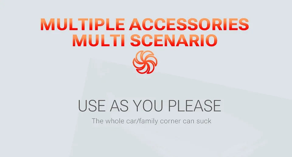 Cordless car vacuum - strong suction, portable, handheld. Perfect for quick clean-ups in your car! 🚗