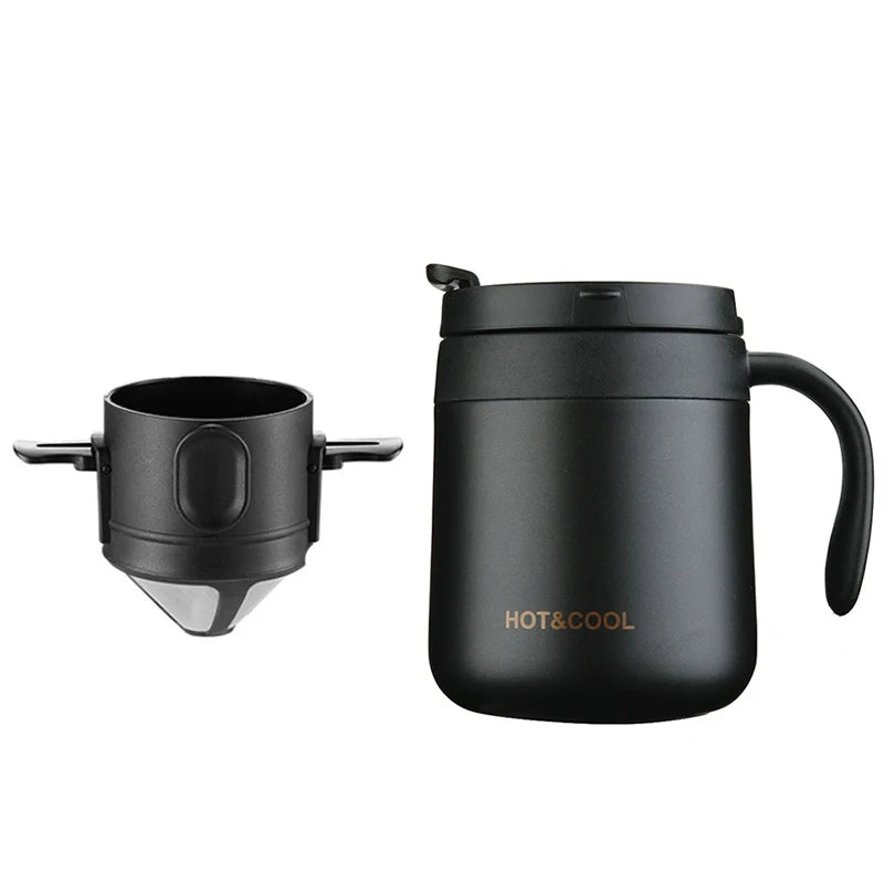304 Stainless Steel Portable Coffee & Tea Dripper Set
