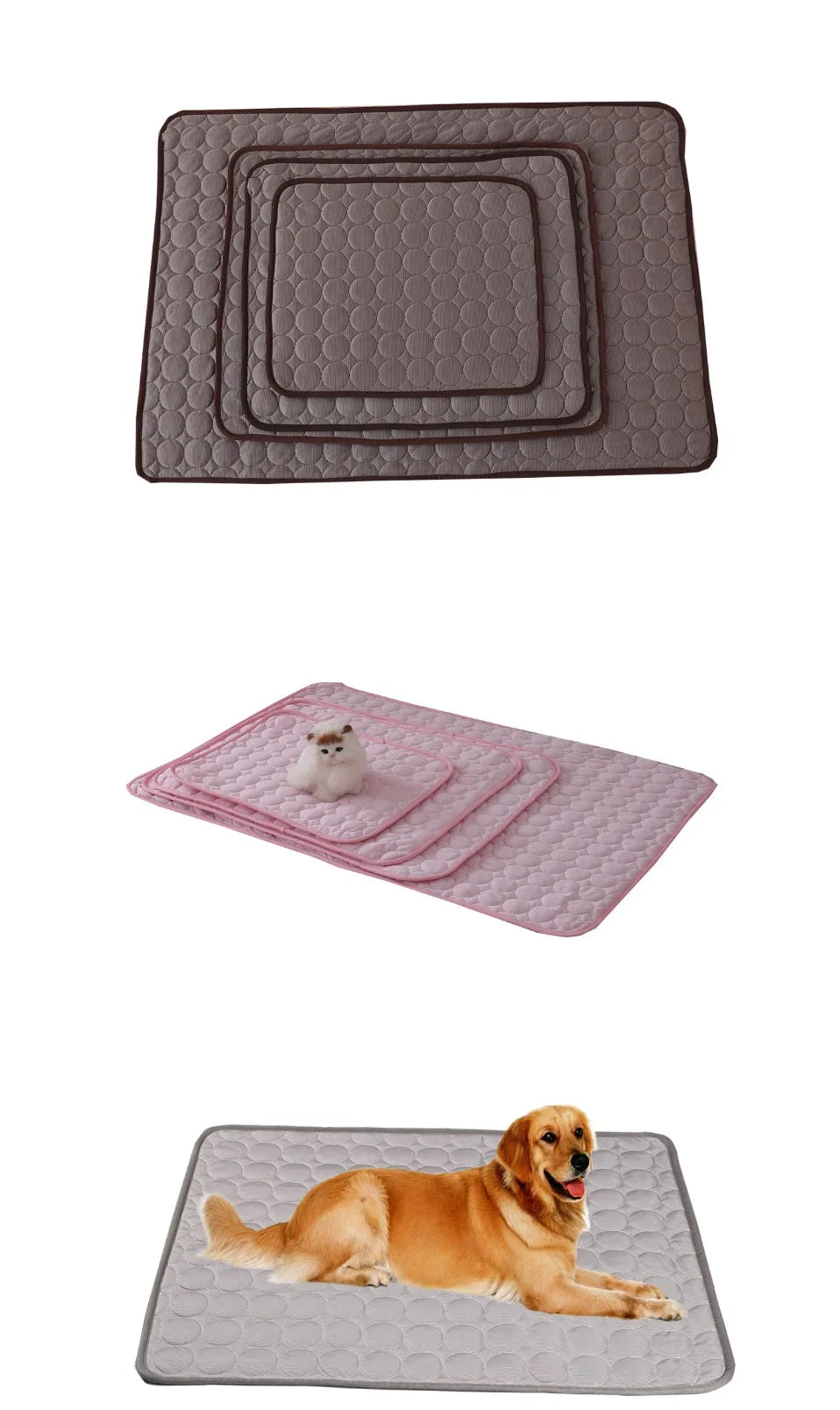 Extra Large Dog Cooling Mat for Summer – Durable Pet Ice Pad