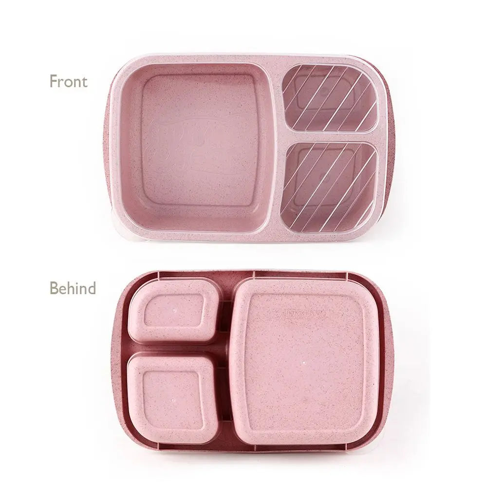 Eco-Friendly Portable Lunch Box - Perfect for Kids & Adults