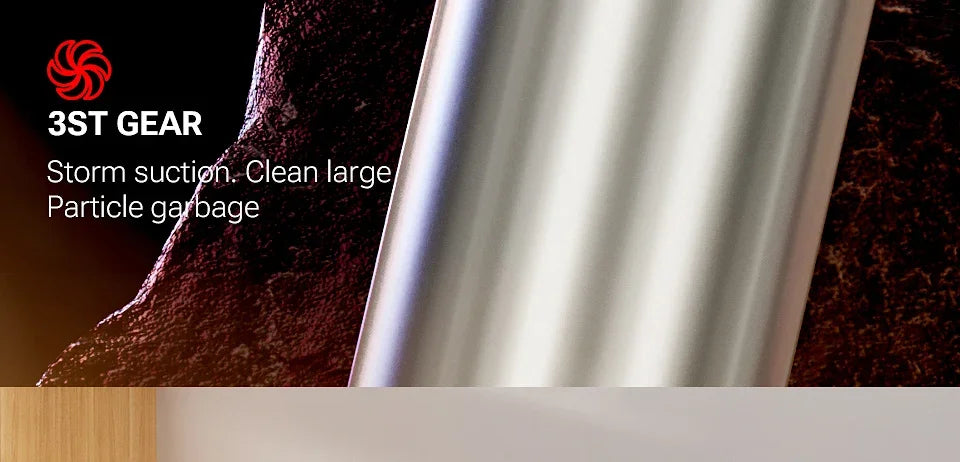 Cordless car vacuum - strong suction, portable, handheld. Perfect for quick clean-ups in your car! 🚗