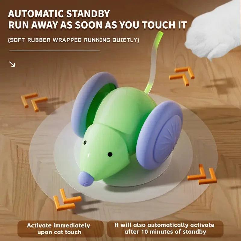 Smart Cat Toys: Automatic Rolling Interactive Ball (USB Rechargeabe