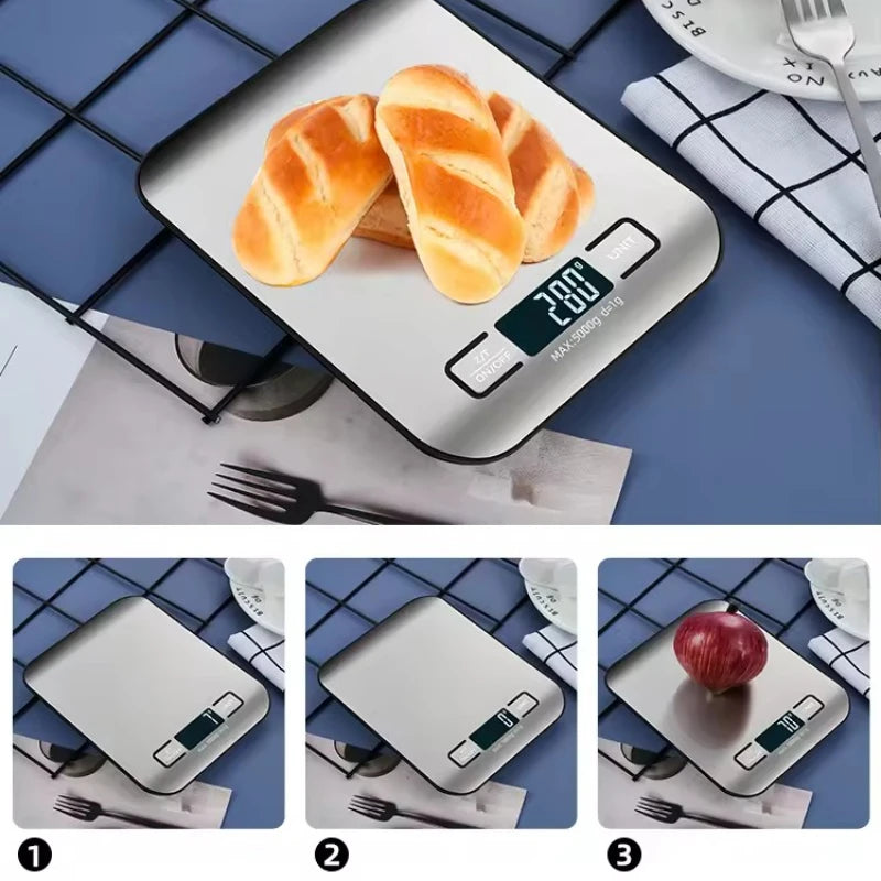 Stylish Digital Kitchen Scale – Perfect for Precision Weighing