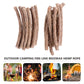 10Pcs Survival Wick Hemp Cord Camping Lighter Hemp Fire Starters Outdoor Wick Camping Ropes Survival Tools