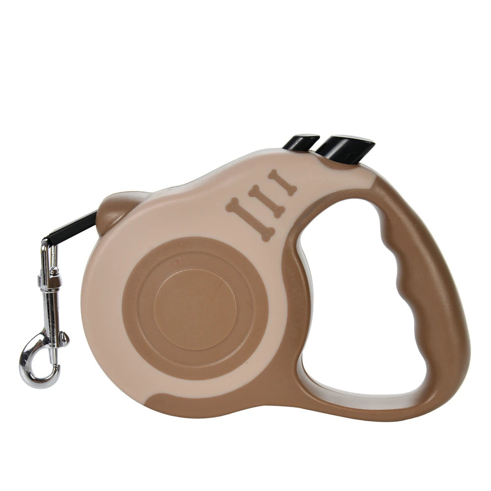 3m/5m Automatic Retractable Dog Leash – Durable Nylon for Small Dogs & Cat